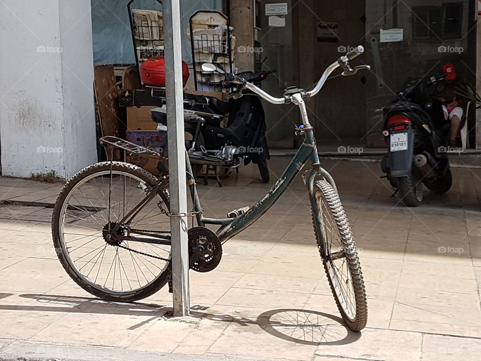 bicycle alone