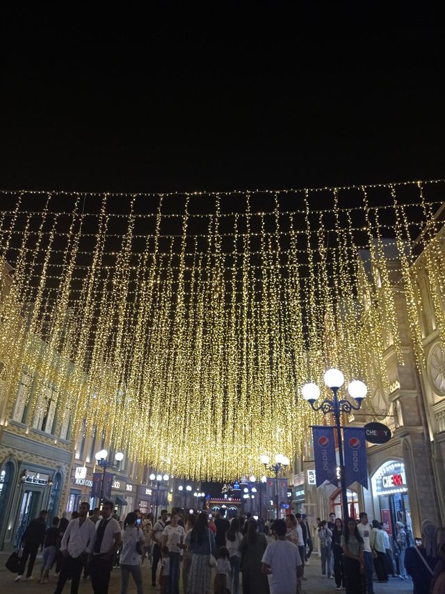 Yellov fairy lights