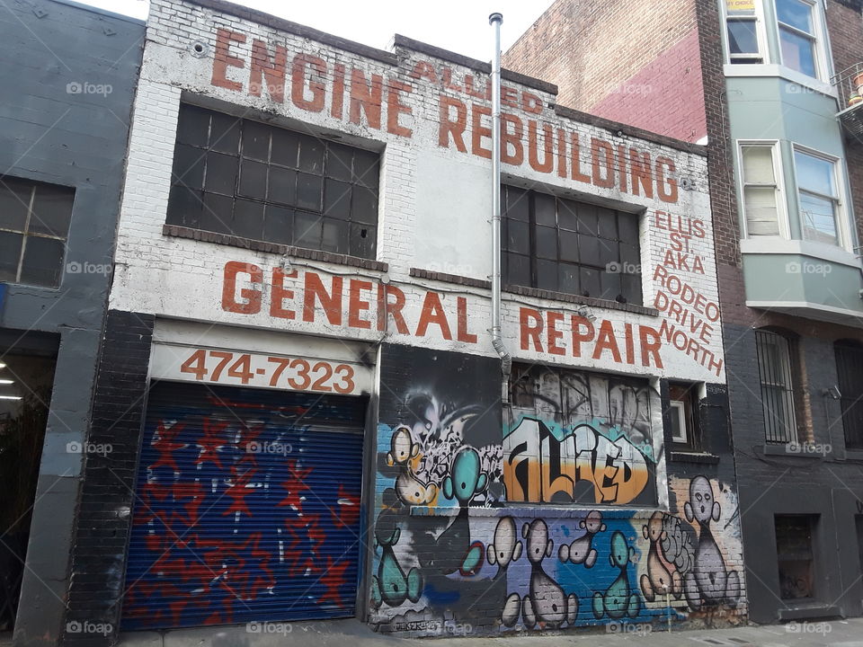 Tenderloin- Lower Nob Hill San Francisco California