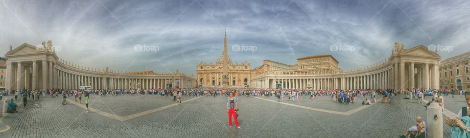 Vatican square 