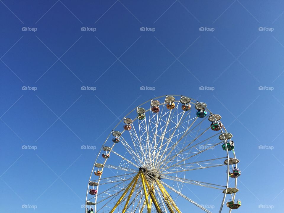 Riesenrad auf der Maiwiesn - Big wheel on the fun fair