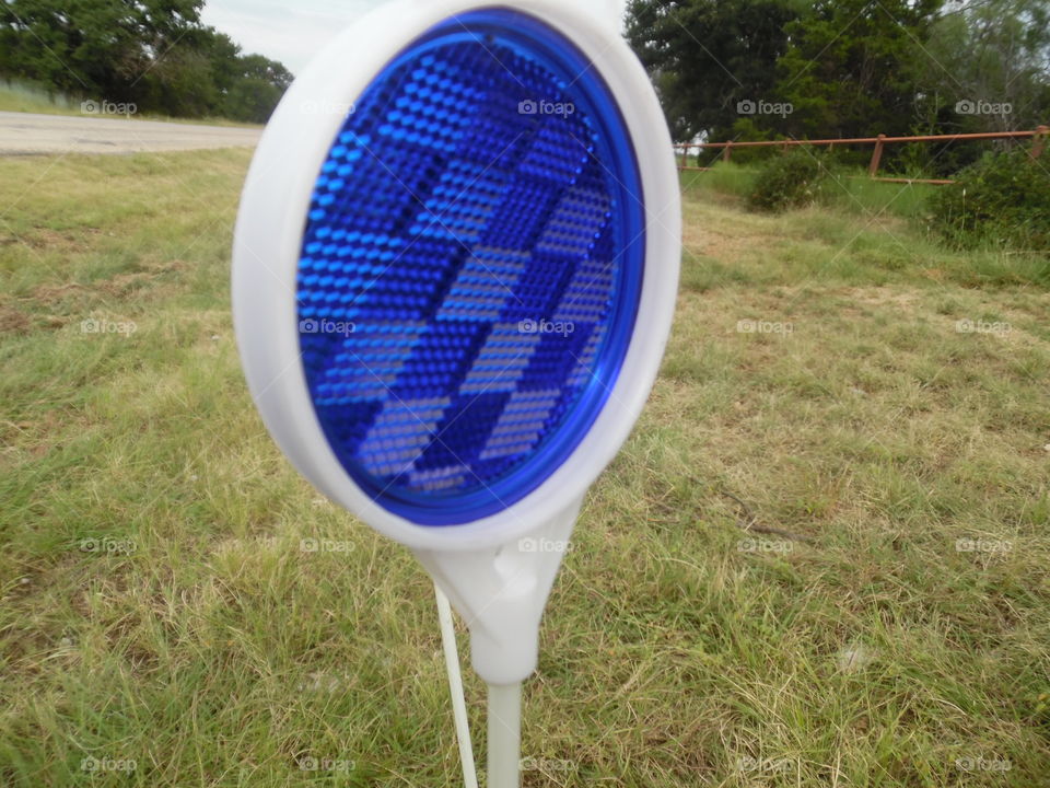 lollipop reflector. This is a picture I took while traveling to port Aransas Texas. 👣 🚶 🏃 🔥 💨