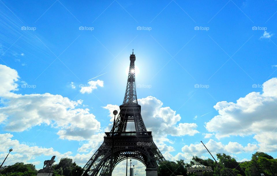 eiffel sun