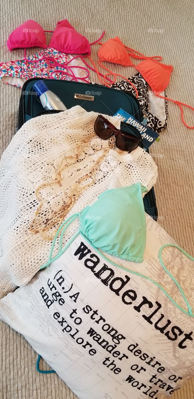 suitcase for Holiday