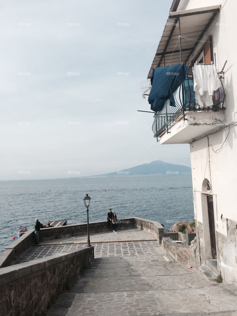 View Vesuvio. Italien