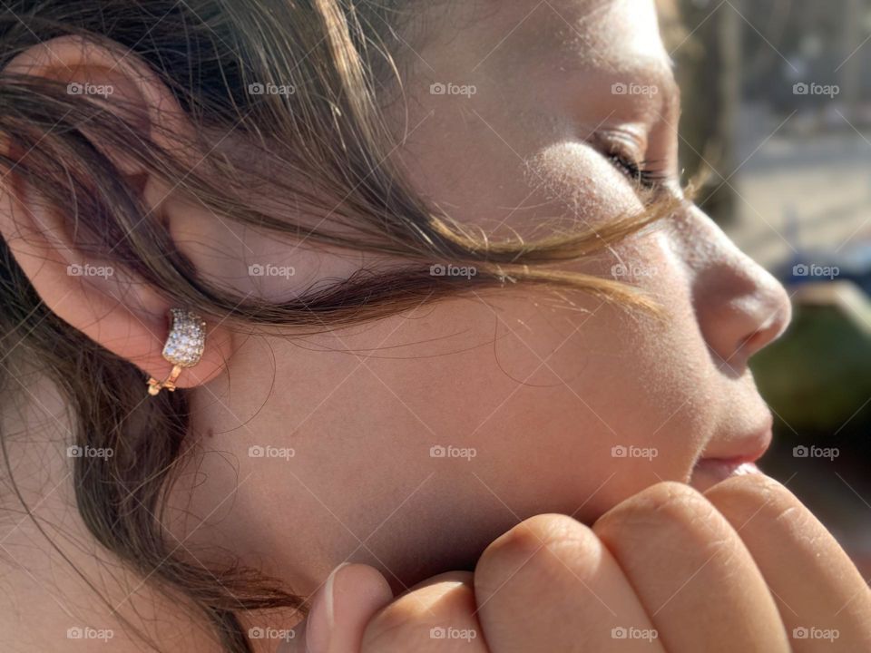 Close-up of a Girl