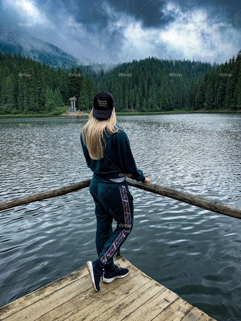 Beautiful lake in Carpatian, Ukraine!