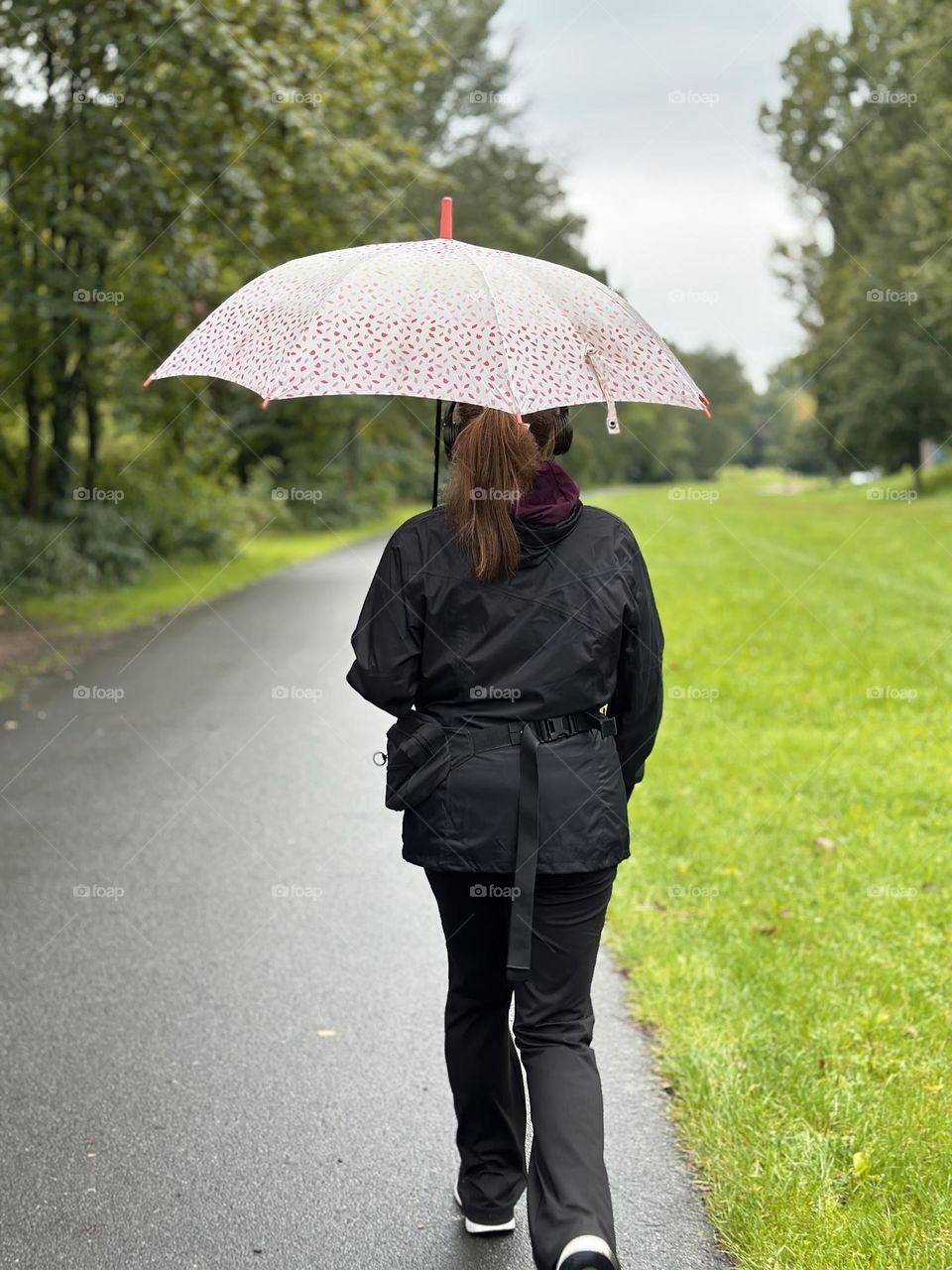 Autumn rainy weather 