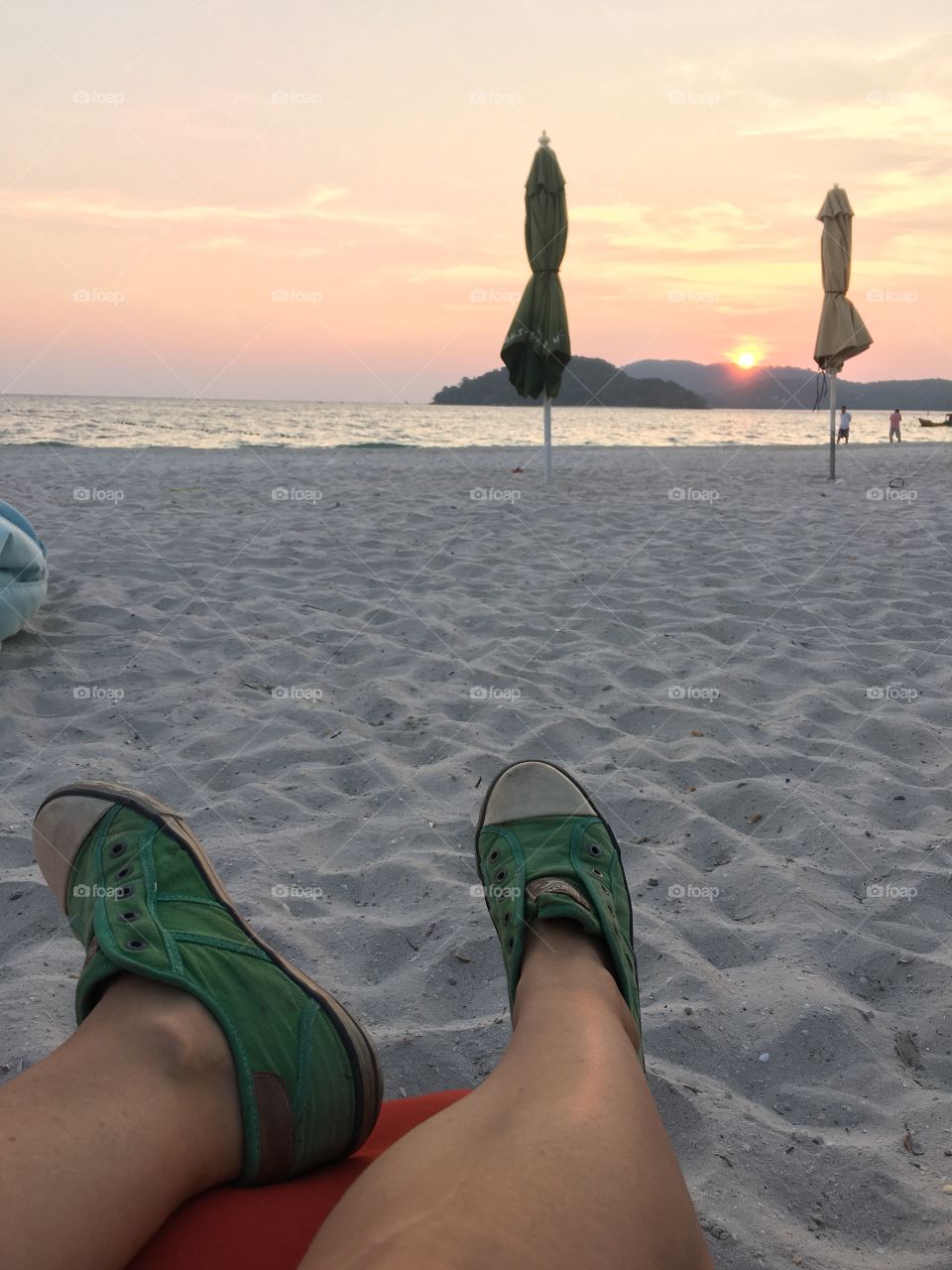 Sunset and Sneakers