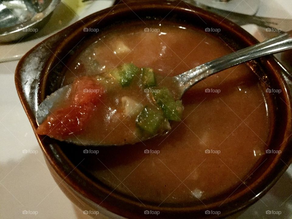 An all vegetable cold soup very popular during the Summer in the south of Spain