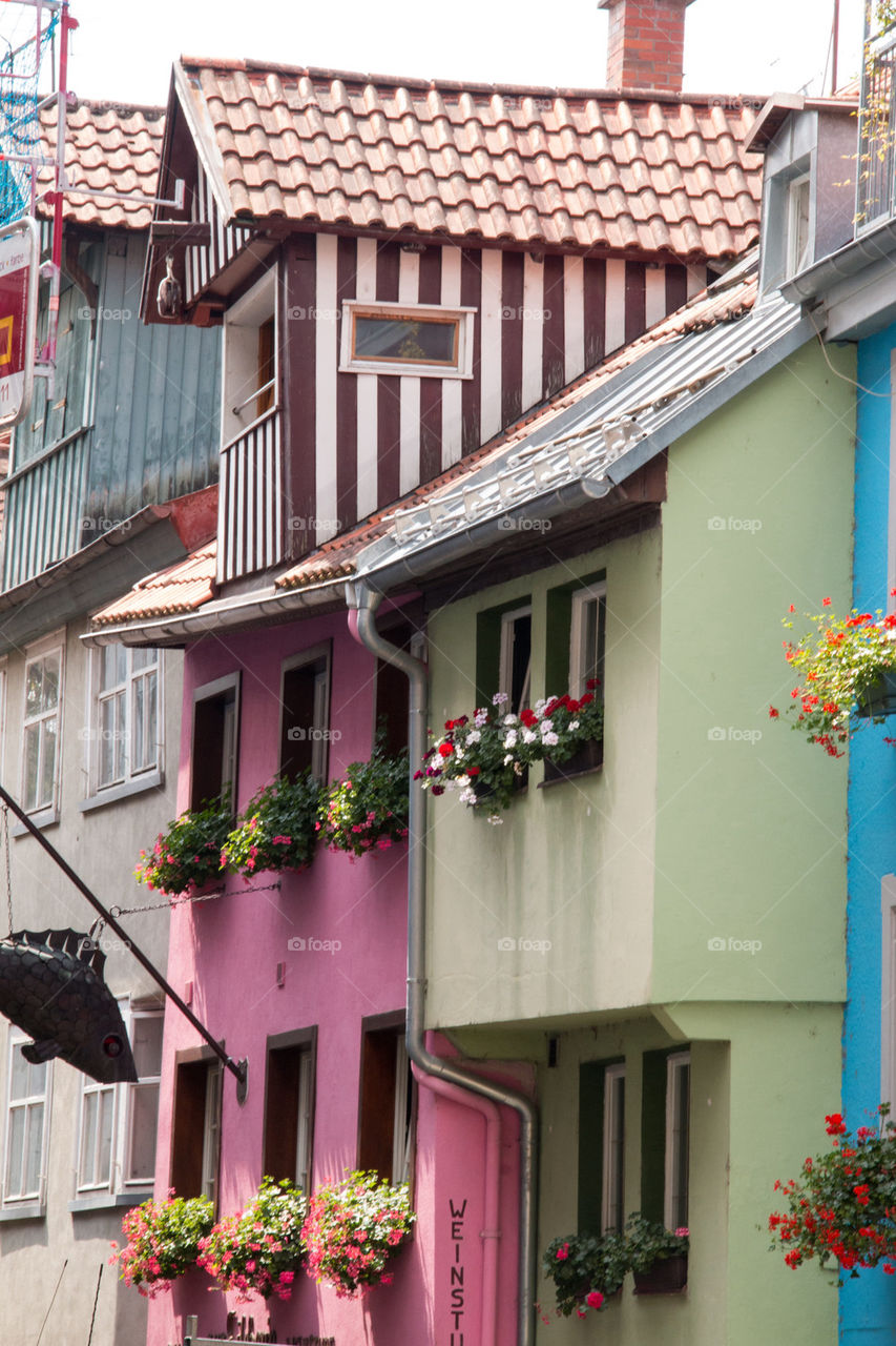 Colorful buildings 