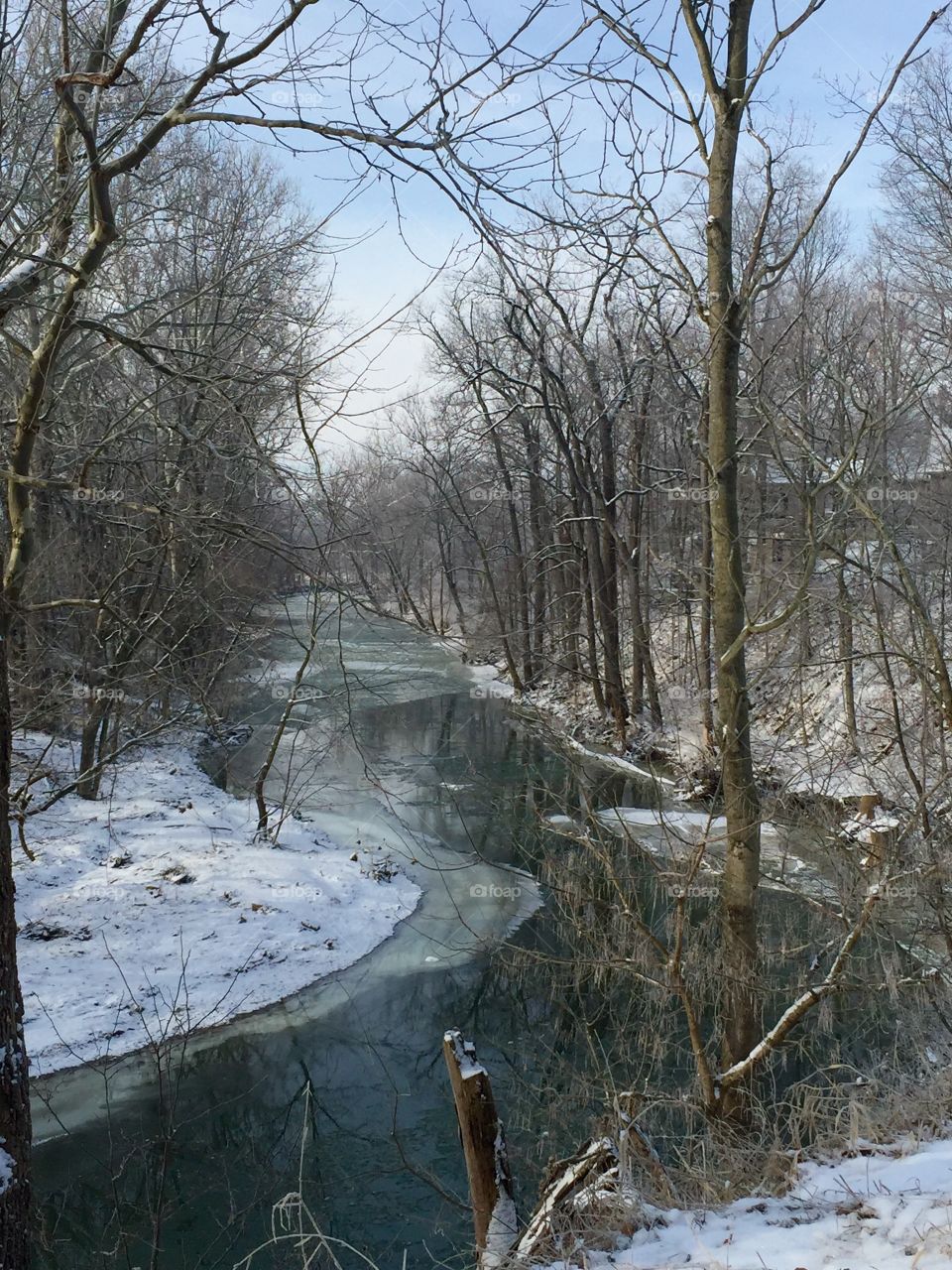 Winter on the Auglaize River