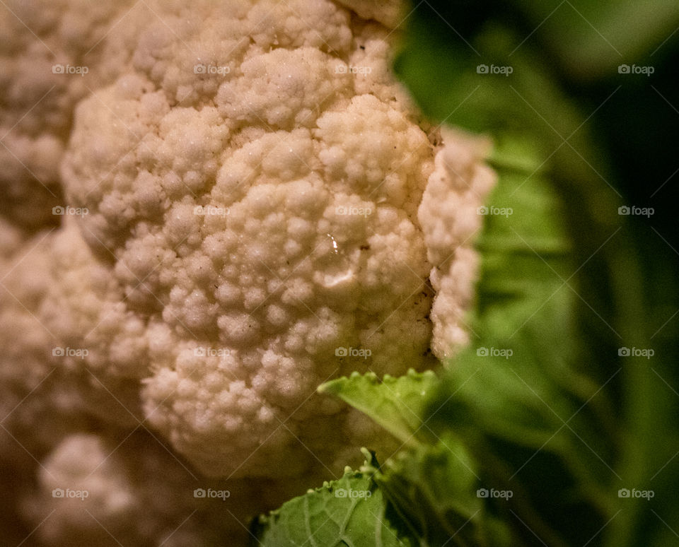 Cauliflower with the macro lens 