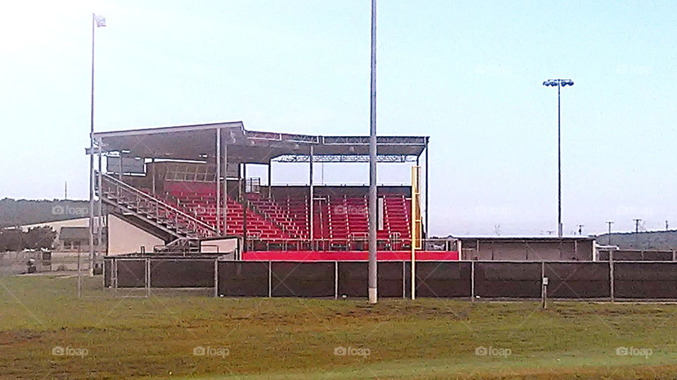 baseball stadium. this is where the Graham Steers play baseball