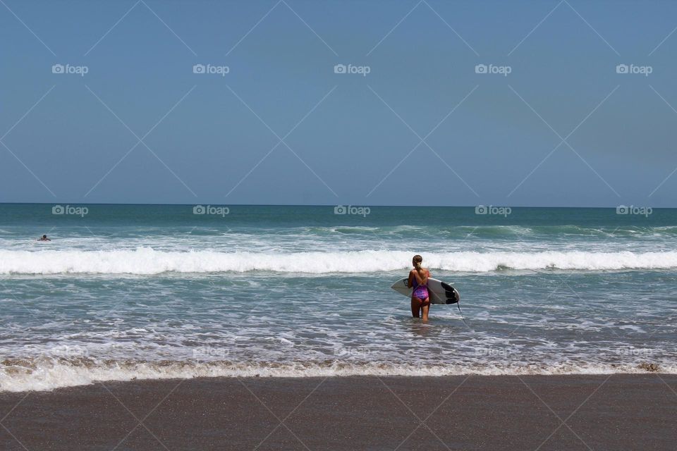 Surfing culture in Bali... 