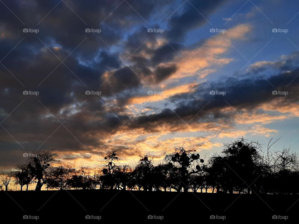 Abendstimmung in Nürtingen