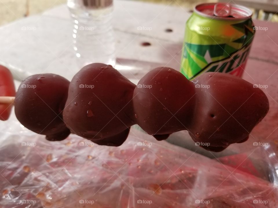 Chocolate-covered Strawberries