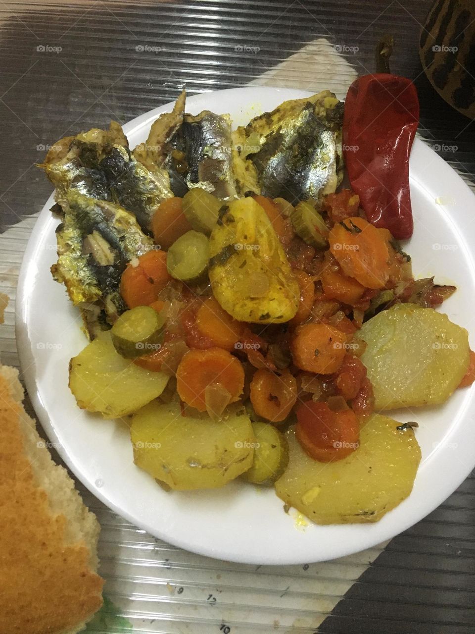 Sardines tagine 