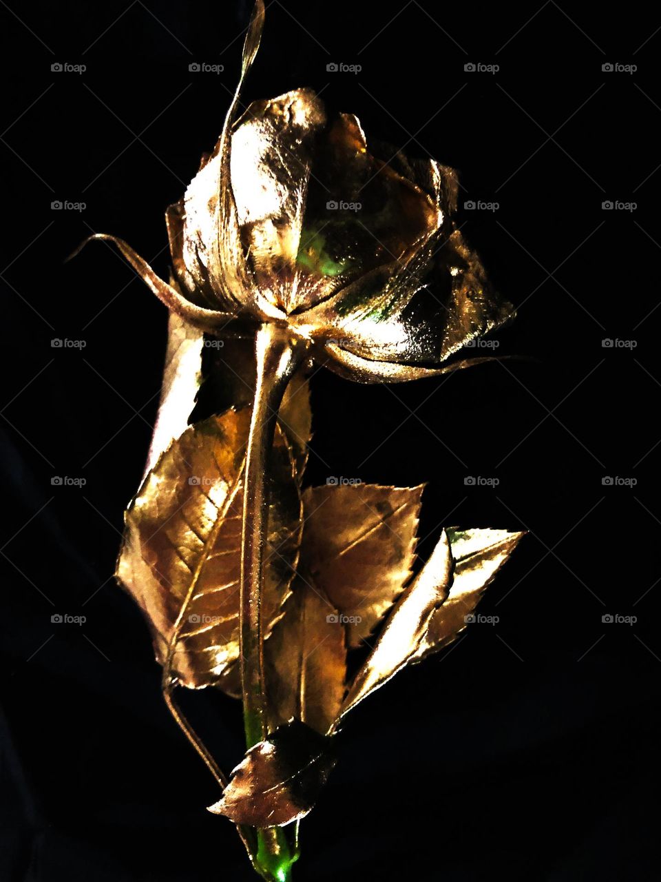 Gold flower