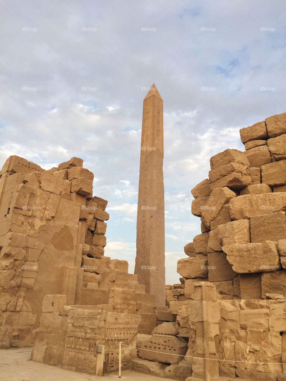 Ancient ruins in Luxor 