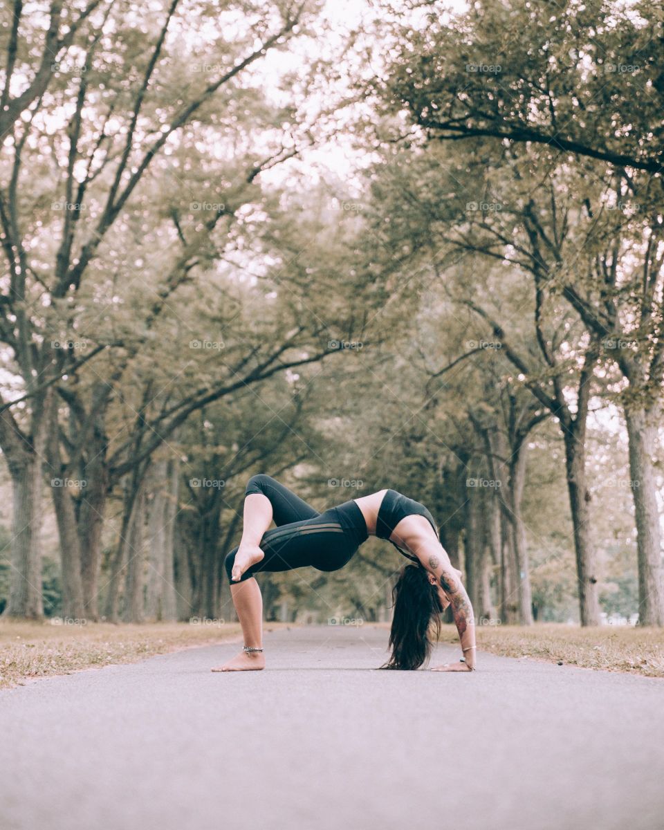 outdoor yoga