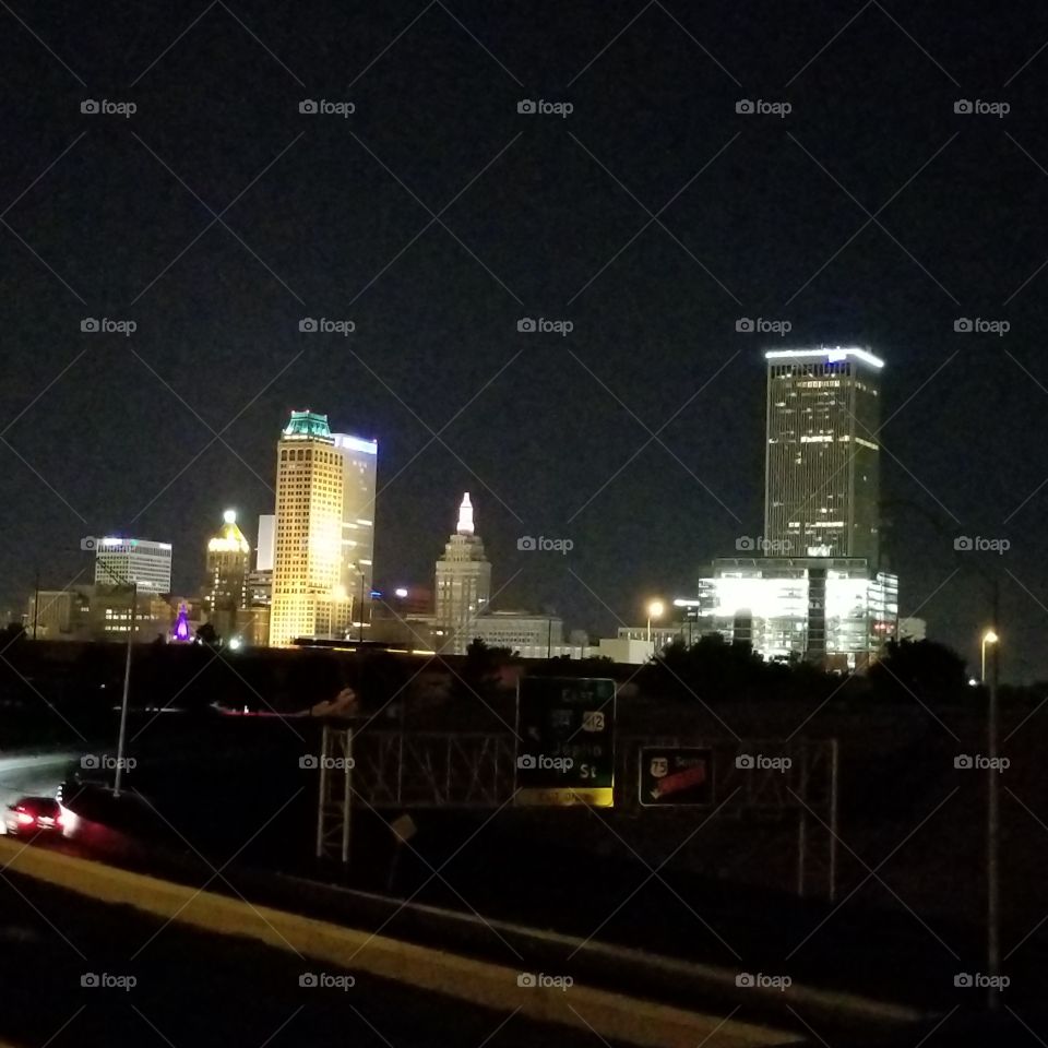 down town Tulsa