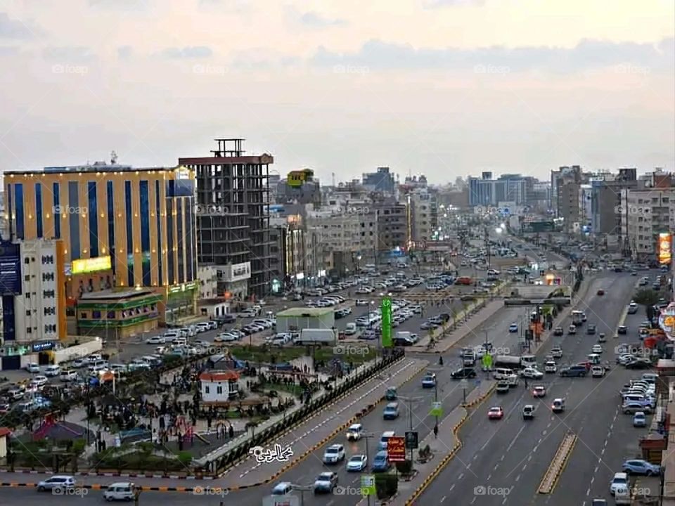 A very beautiful picture, and there is no better picture than it. There is no better picture of green herbs and colorful, red and white roses than it. Glory be to God, the natural and picturesque view, and there is no more