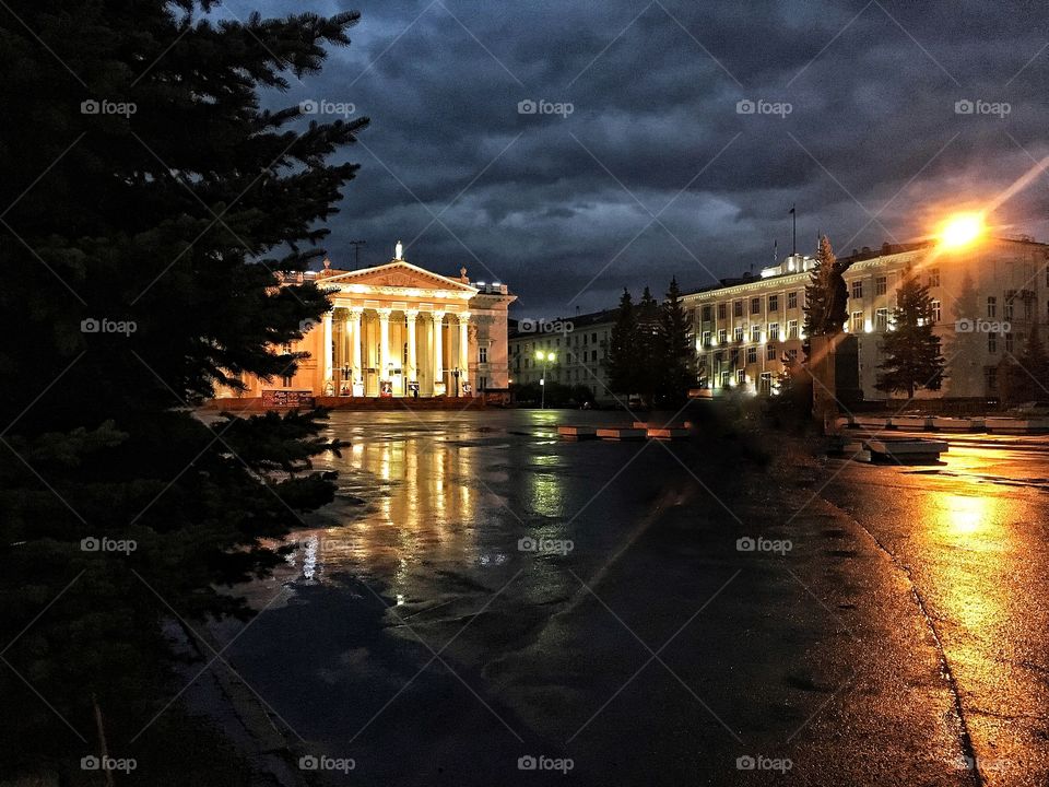 Night Palace in Siberia 