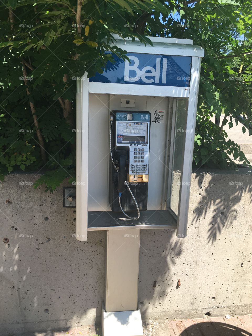 Niagara Falls, Canada - phone booth
