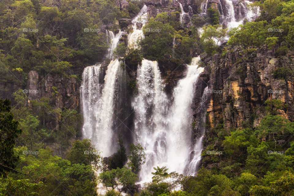 Huge waterfall