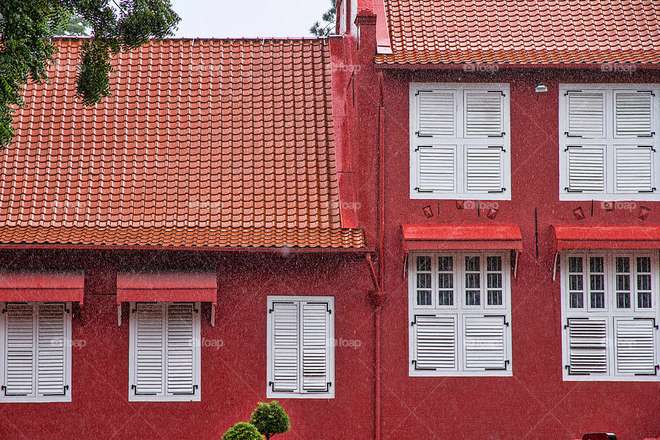 View of houses window