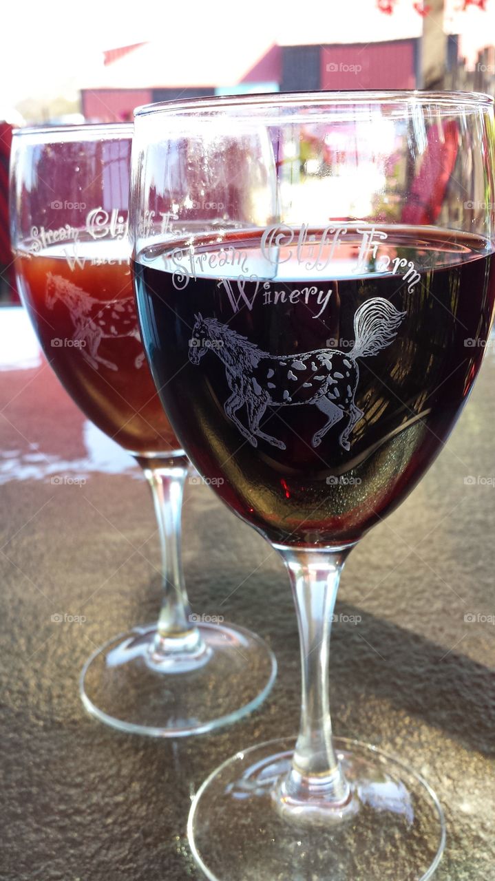 wine. Streamcliff Farm winery