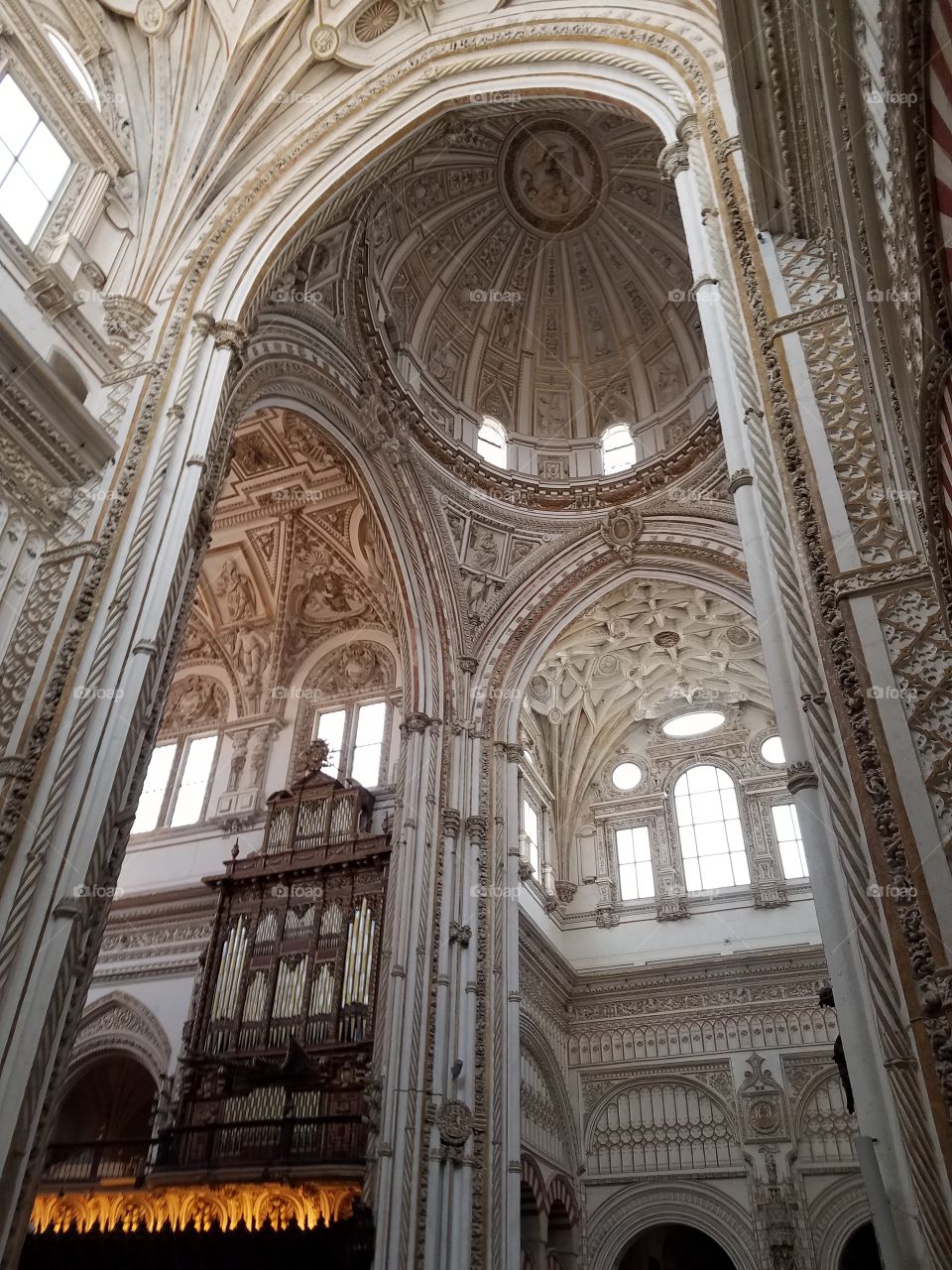 The Catedral in the Mezquita