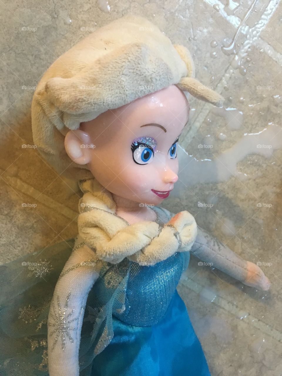 Elsa under spilled milk 