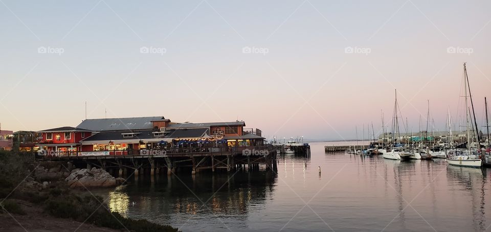 Wharf in Monterey California