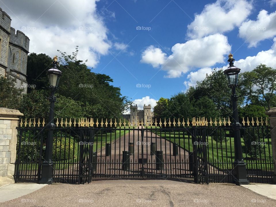 Gate to Windsor castle