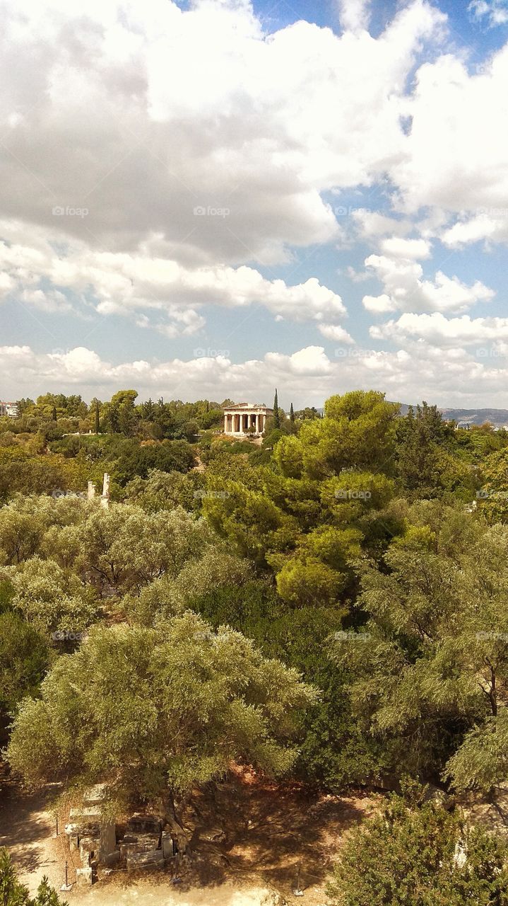 Athens the temple of Hephaistos