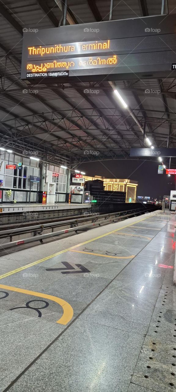 kochi metro station kerala