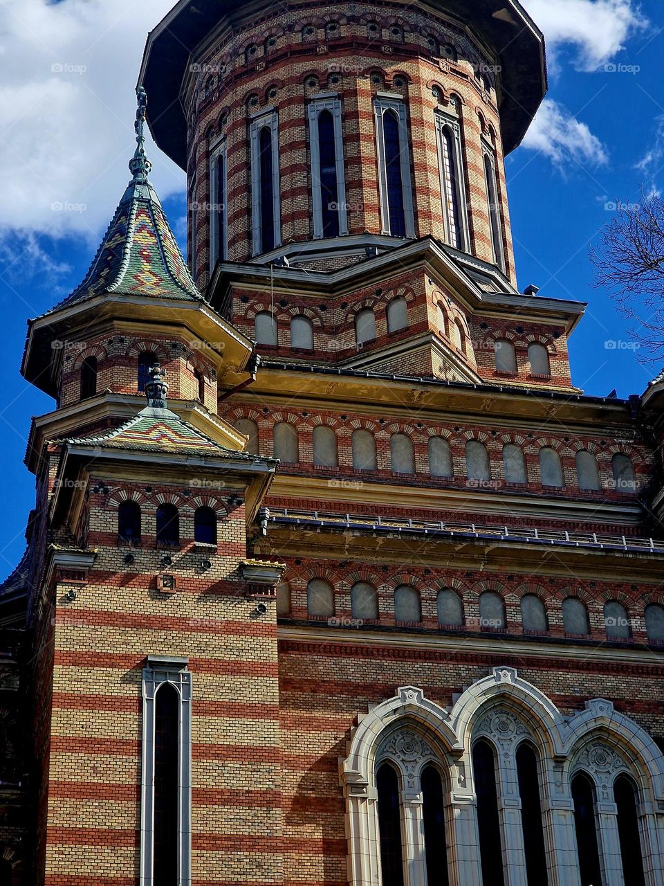 the Orthodox Metropolitan Cathedral from Timisoara