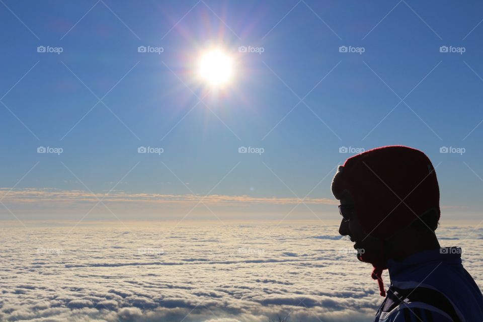 The image of an winner