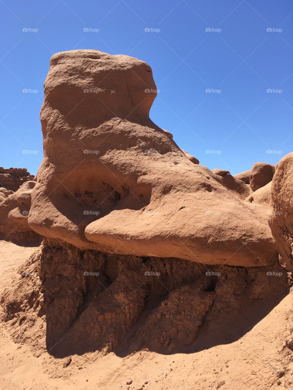 The grant nose of Goblin Valley in Southern Utah.