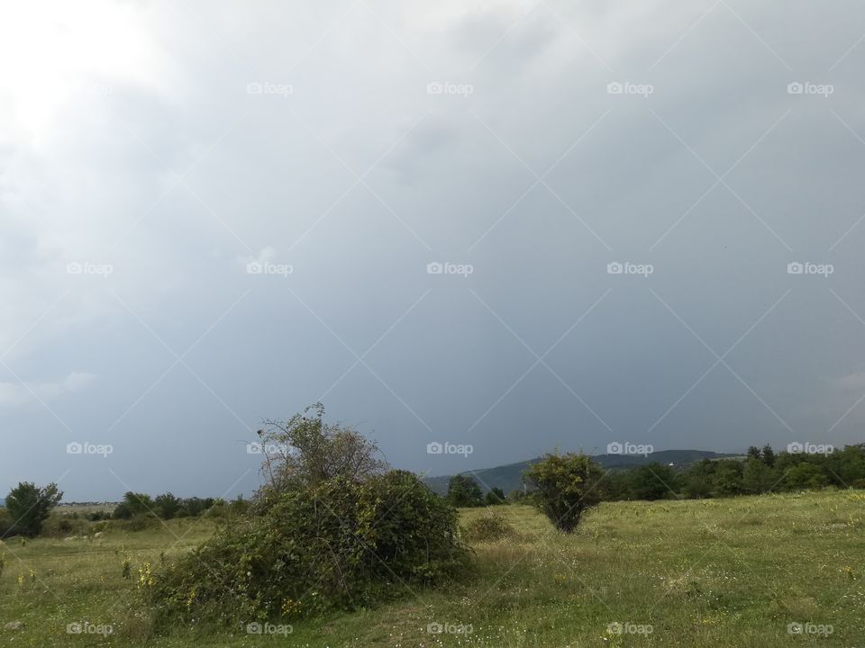 storm clouds