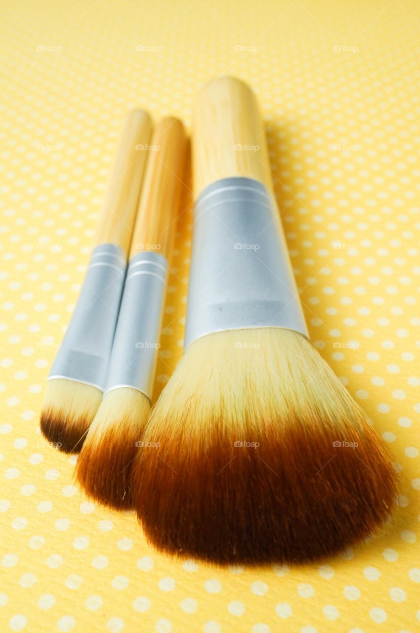 Makeup brushes