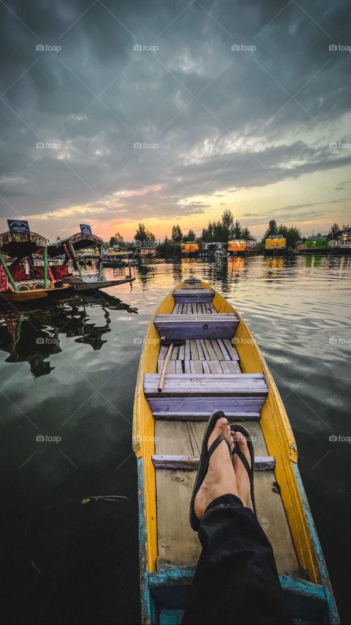 Let's take some break on the lap of nature.