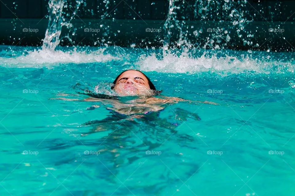 swimming