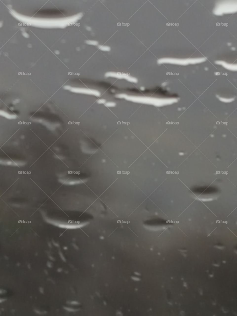 raindrops on the window