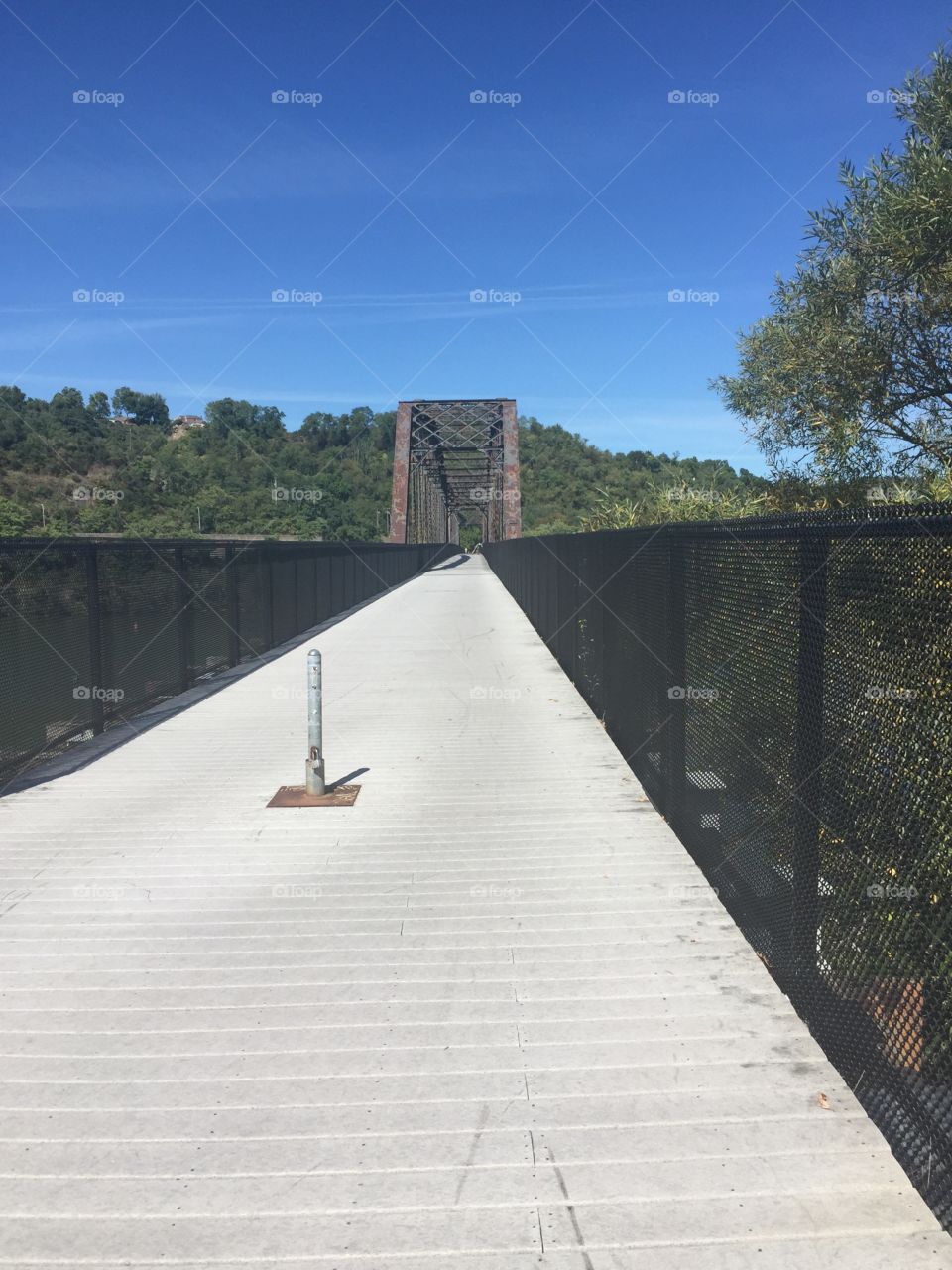 Bridge, Road, Transportation System, Landscape, No Person