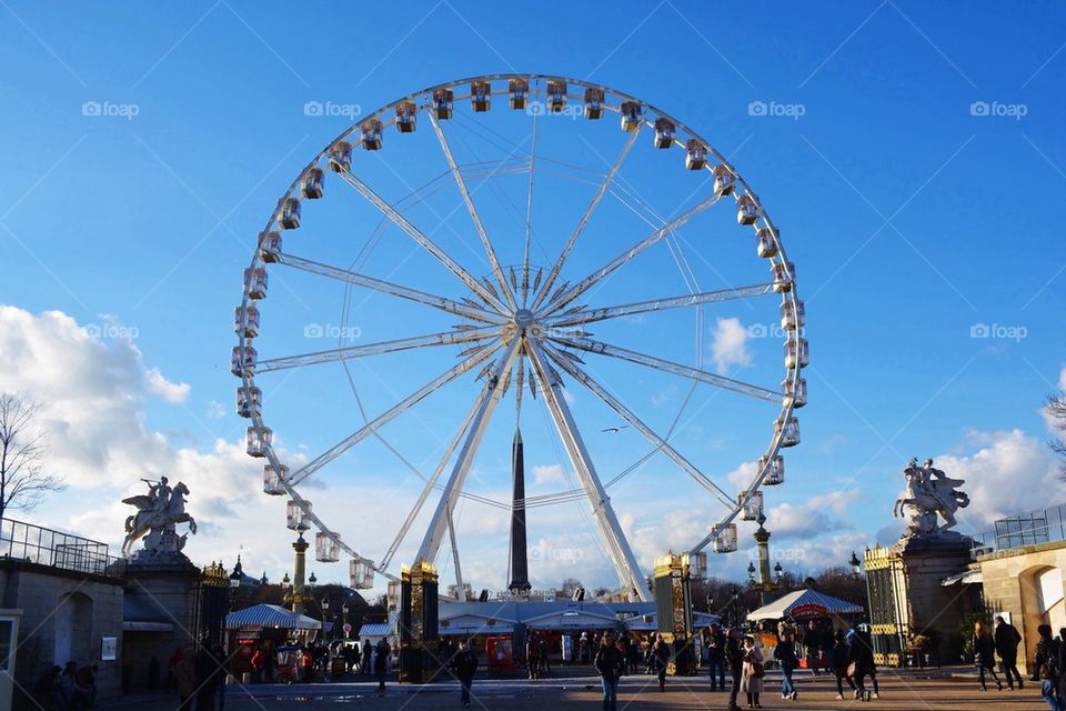 Ferris Wheel in Paris