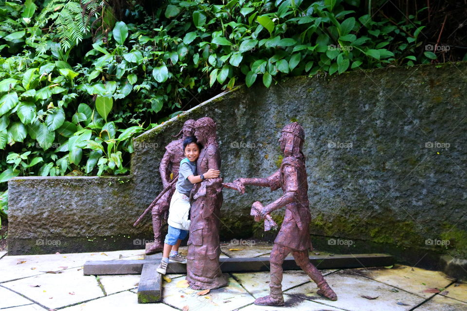 Statue of Jesus Christ . . .