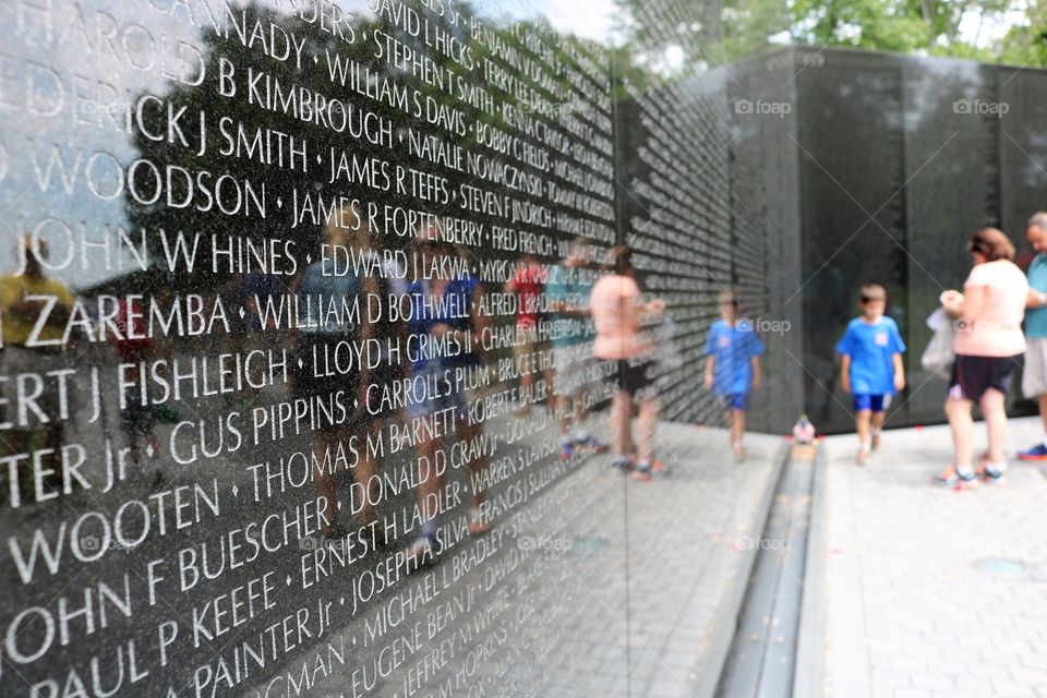 Vietnam memorial. 